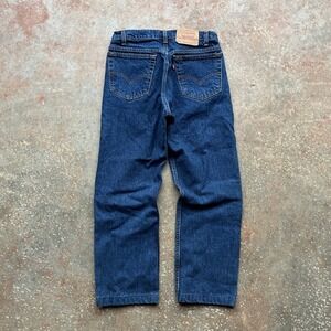 Vintage Dark Wash Levis 505 Mens 32 (31x26) Made in USA Straight Leg Denim Jeans